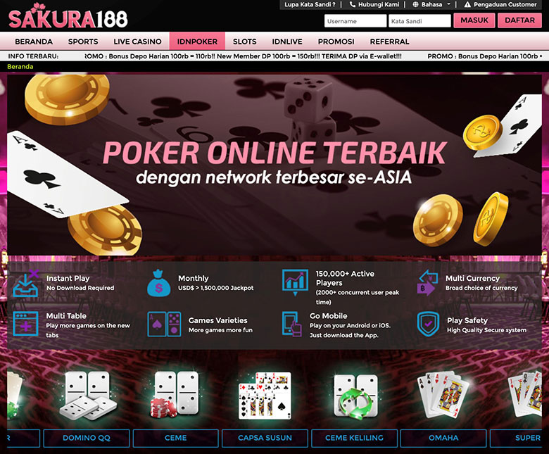 Agen Resmi Judi Poker Online
